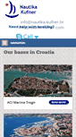 Mobile Screenshot of nautika-kufner.hr