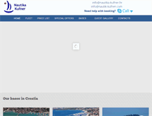 Tablet Screenshot of nautika-kufner.hr